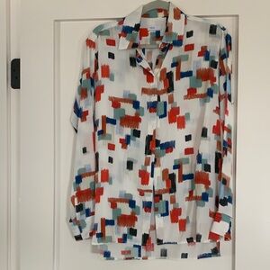 Rosetta Getty Multicolor Brushstroke Shirt